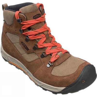 Botas Keen Westward Mid WP Hombre Marrones - Chile DOC214659